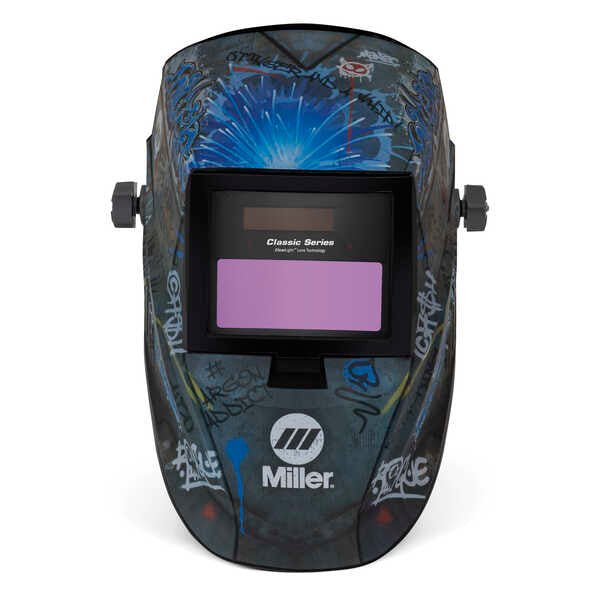 Miller Classic Helmet Street sparks 299618 - Atlas Welding Supply