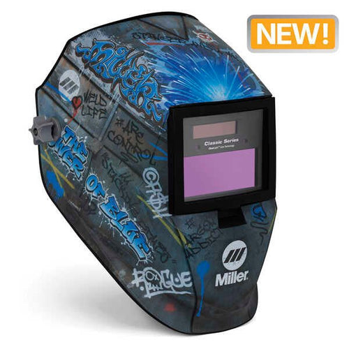 Miller Classic Helmet Street sparks 299618 - Atlas Welding Supply