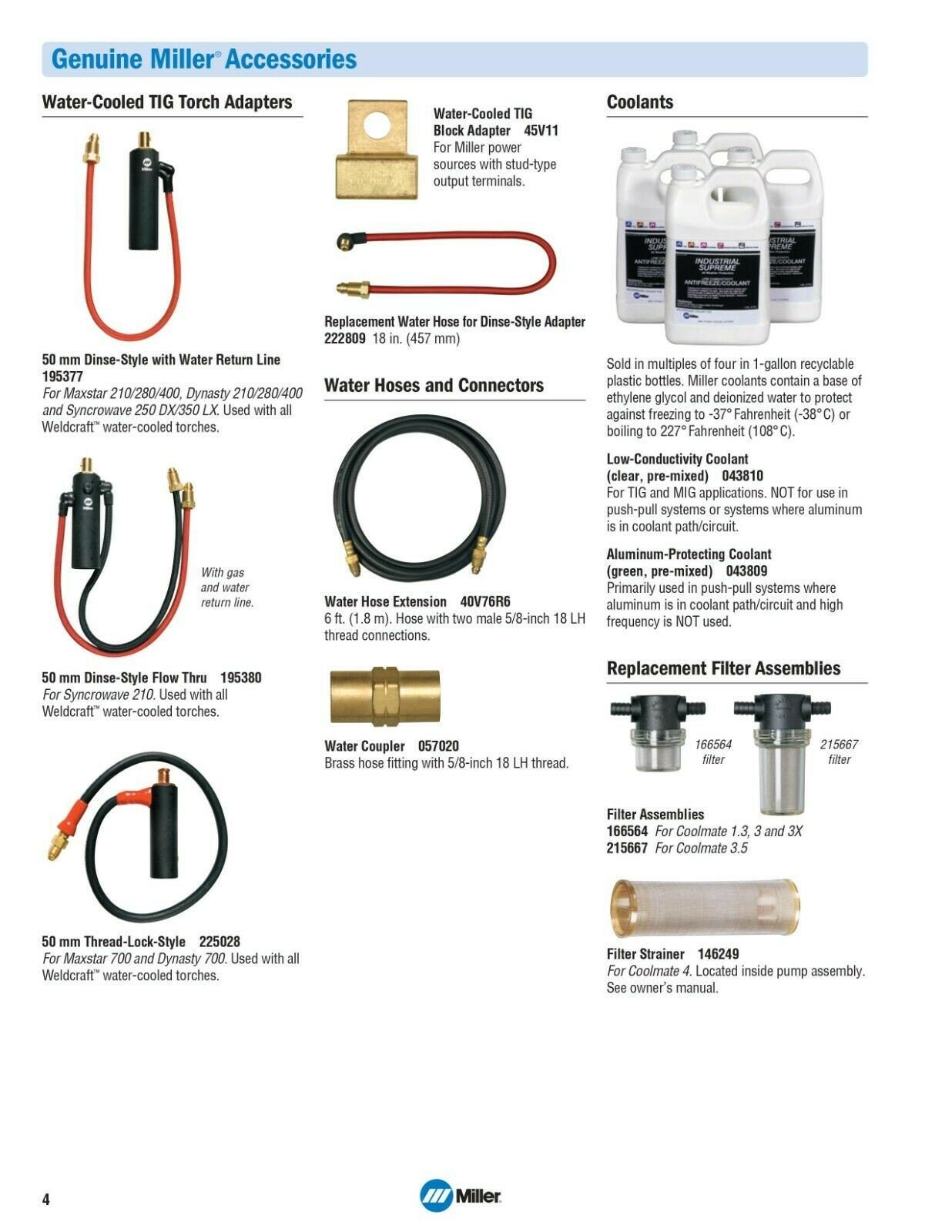 Miller Coolmate 1.3 115V CE TIG Cooler - Cooling System 301616 Replaces - 300972 - Atlas Welding Supply