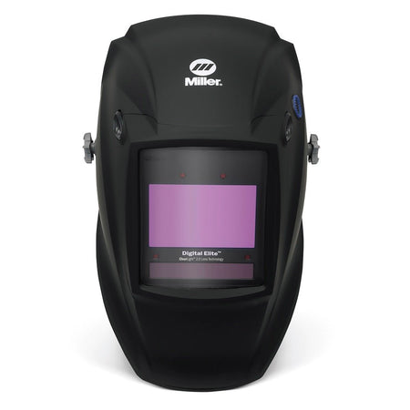 Miller Digital Elite Black (QR) With External Grind, Clearlight 2.0 - 288924 - Atlas Welding Supply