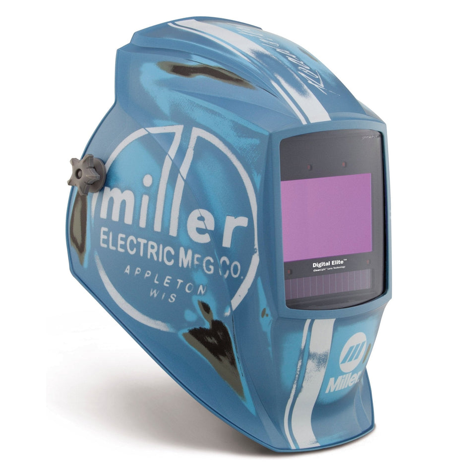 Miller Digital Elite Welding Helmet Vintage Roadster with Clearlight 2.0 289764 - Atlas Welding Supply