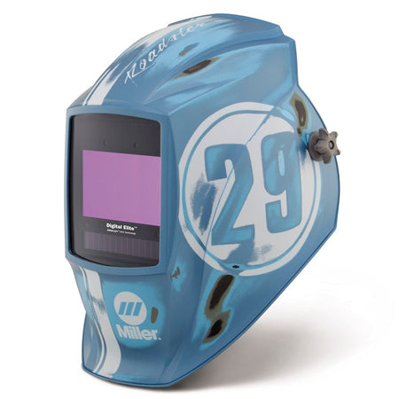 Miller Digital Elite Welding Helmet Vintage Roadster with Clearlight 2.0 289764 - Atlas Welding Supply