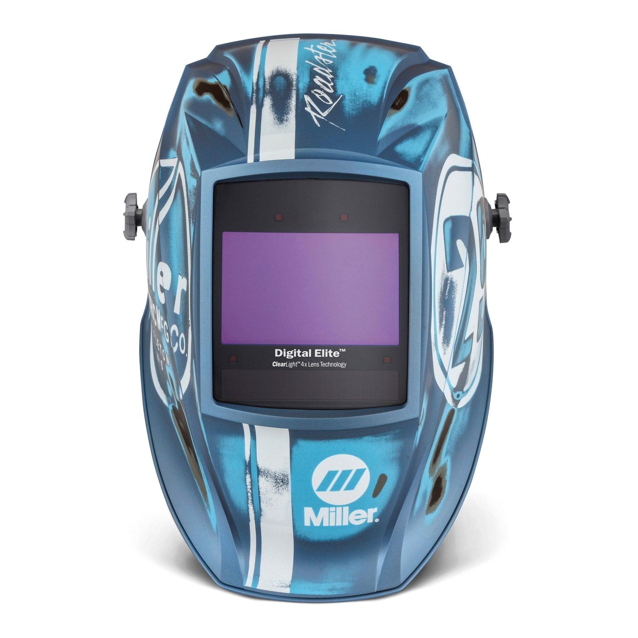 Miller Digital Elite Welding Helmet Vintage Roadster with Clearlight 4.0 296768 - Atlas Welding Supply