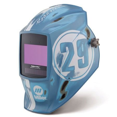 Miller Digital Elite Welding Helmet Vintage Roadster with Clearlight 4.0 296768 - Atlas Welding Supply