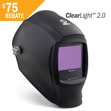 Miller Digital Infinity Auto Darkening Welding Helmet Black 289714 - Atlas Welding Supply