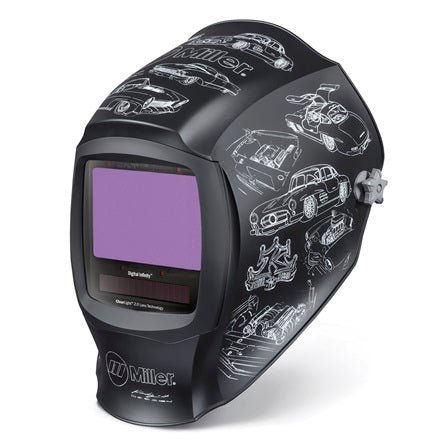 Miller Digital Infinity Welding Helmet '22 Custom Kindig - it Clearlight 2.0 - 292933 - Atlas Welding Supply