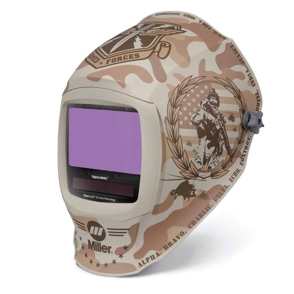 Miller Infinity Miller Digital Infinity Welding Helmet Honor 296785 – Atlas Welding Supply