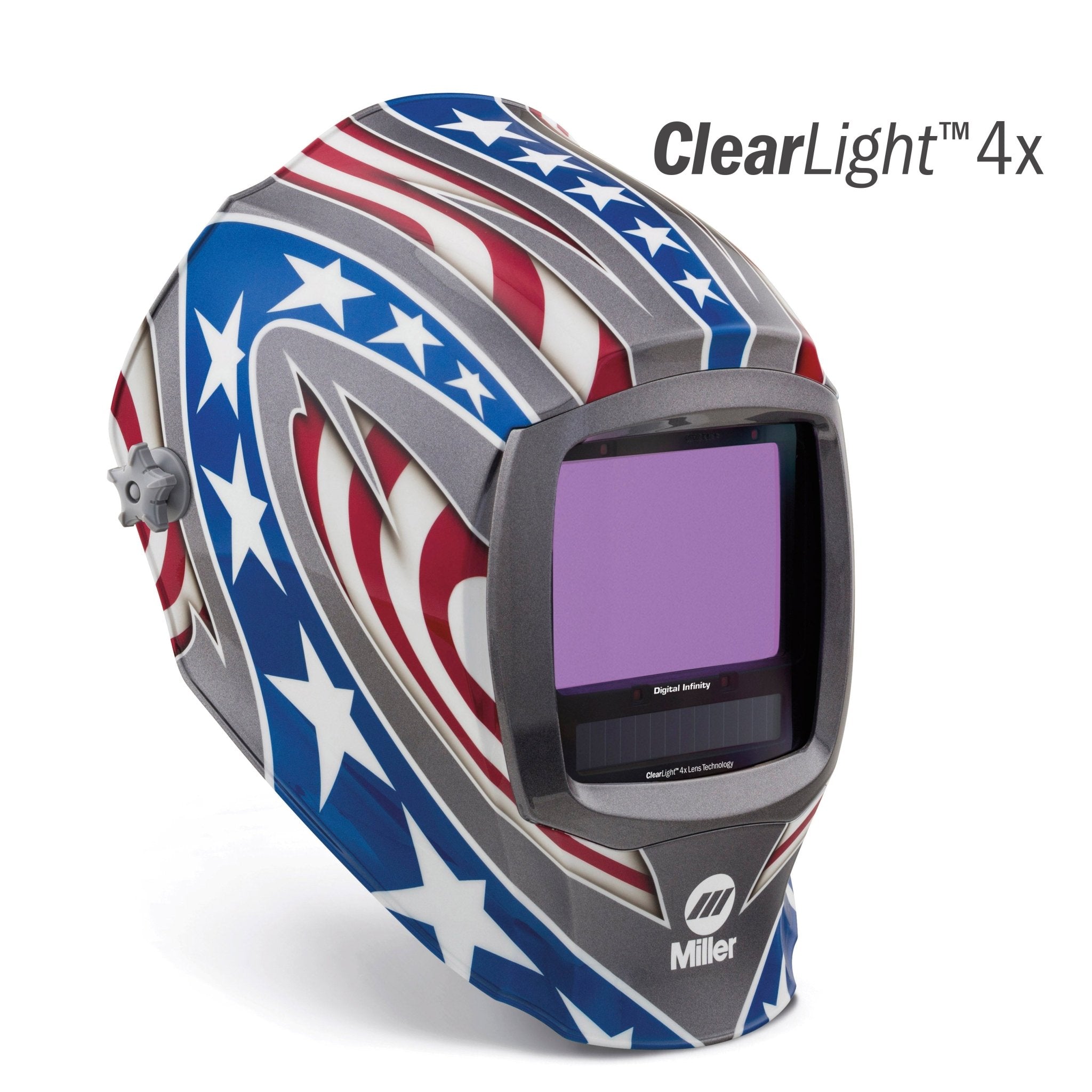 Miller Digital Infinity Welding Helmet Stars & Stripes 296780 - Atlas Welding Supply