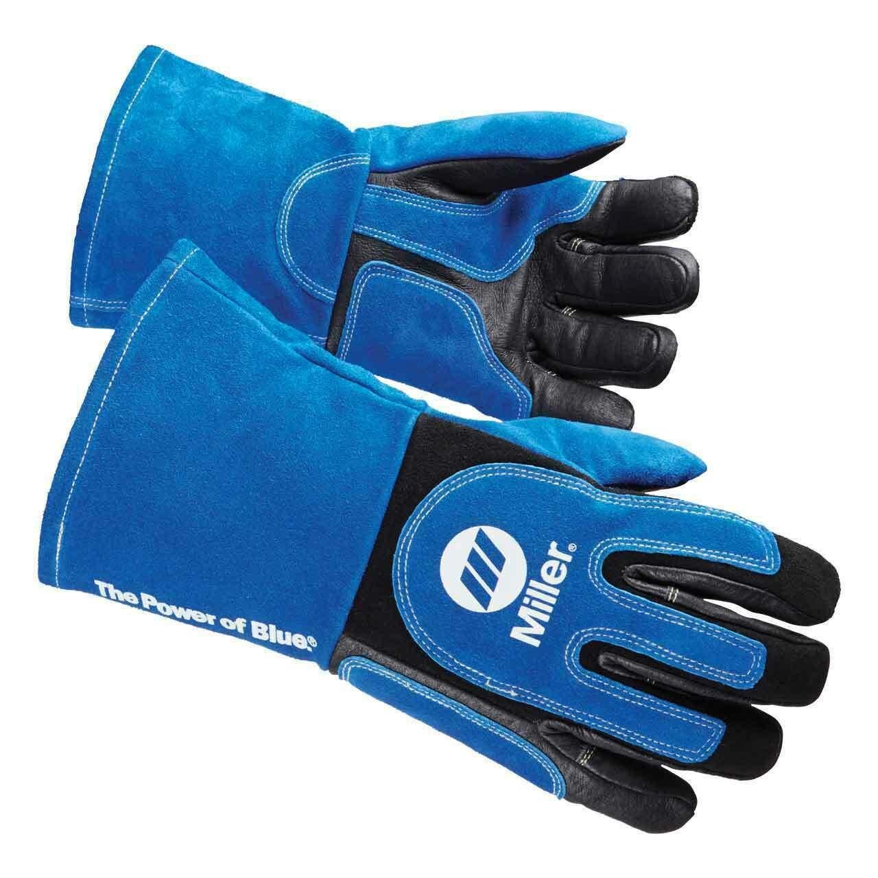 Miller HD MIG / STICK Welding Gloves 1 Pair Large 263339 - Atlas Welding Supply