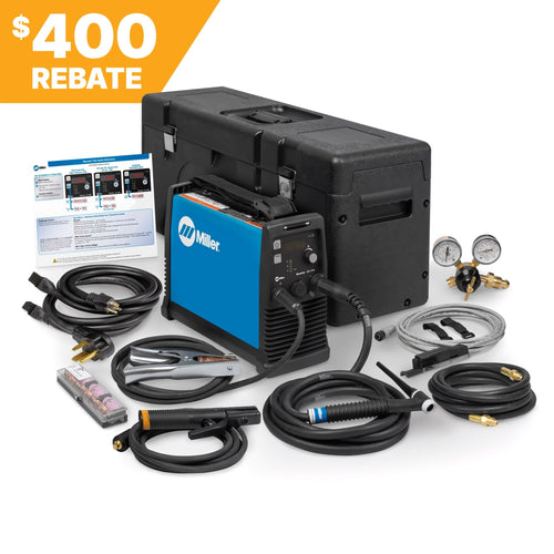 Miller Maxstar 161 STL 120 - 240 V, X - Case, Fingertip Contractor Package 907710002 - Atlas Welding Supply