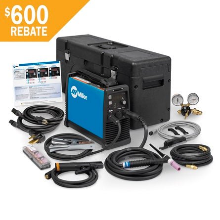 Miller Maxstar 161 STL 120 - 240 V, X - Case, Fingertip Contractor Package 907710002 - Atlas Welding Supply