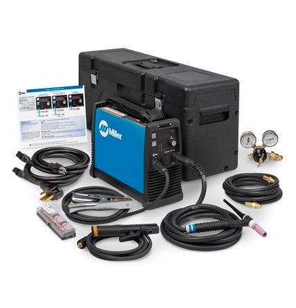 Miller Maxstar 161 STL 120 - 240 V, X - Case, Fingertip Contractor Package 907710002 - Atlas Welding Supply