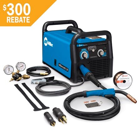 Miller Millermatic 211 MIG Welder with Advanced Auto - Set 907614 - Miller907614