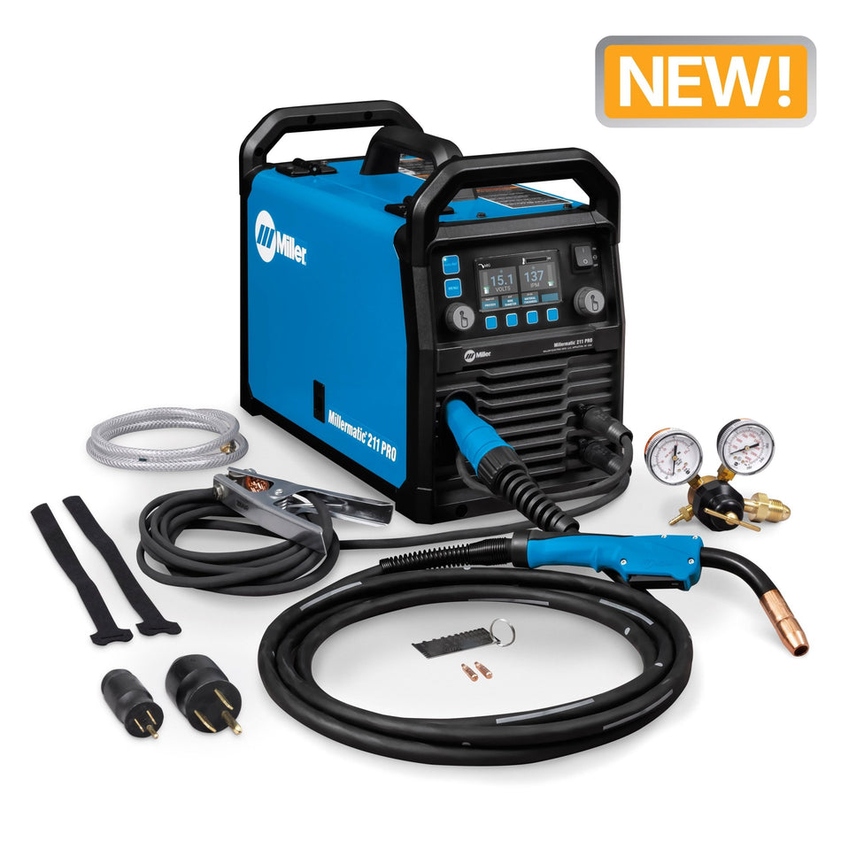 Miller Millermatic 211 Pro MIG Welder 907839 - Atlas Welding Supply