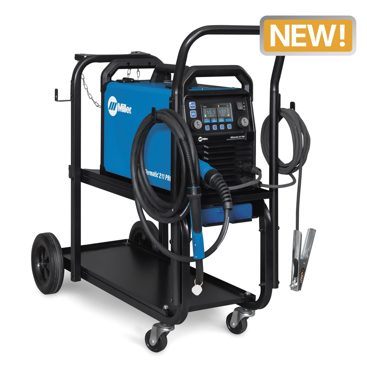 Miller Millermatic 211 Pro MIG Welder Package 951000073 - Atlas Welding Supply