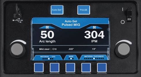 Miller Millermatic 255 MIG/Pulsed MIG Welder - 208/240V 907734 - Atlas Welding Supply
