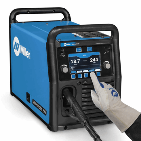 Miller Millermatic 255 MIG/Pulsed MIG Welder - 208/240V 907734 - Atlas Welding Supply