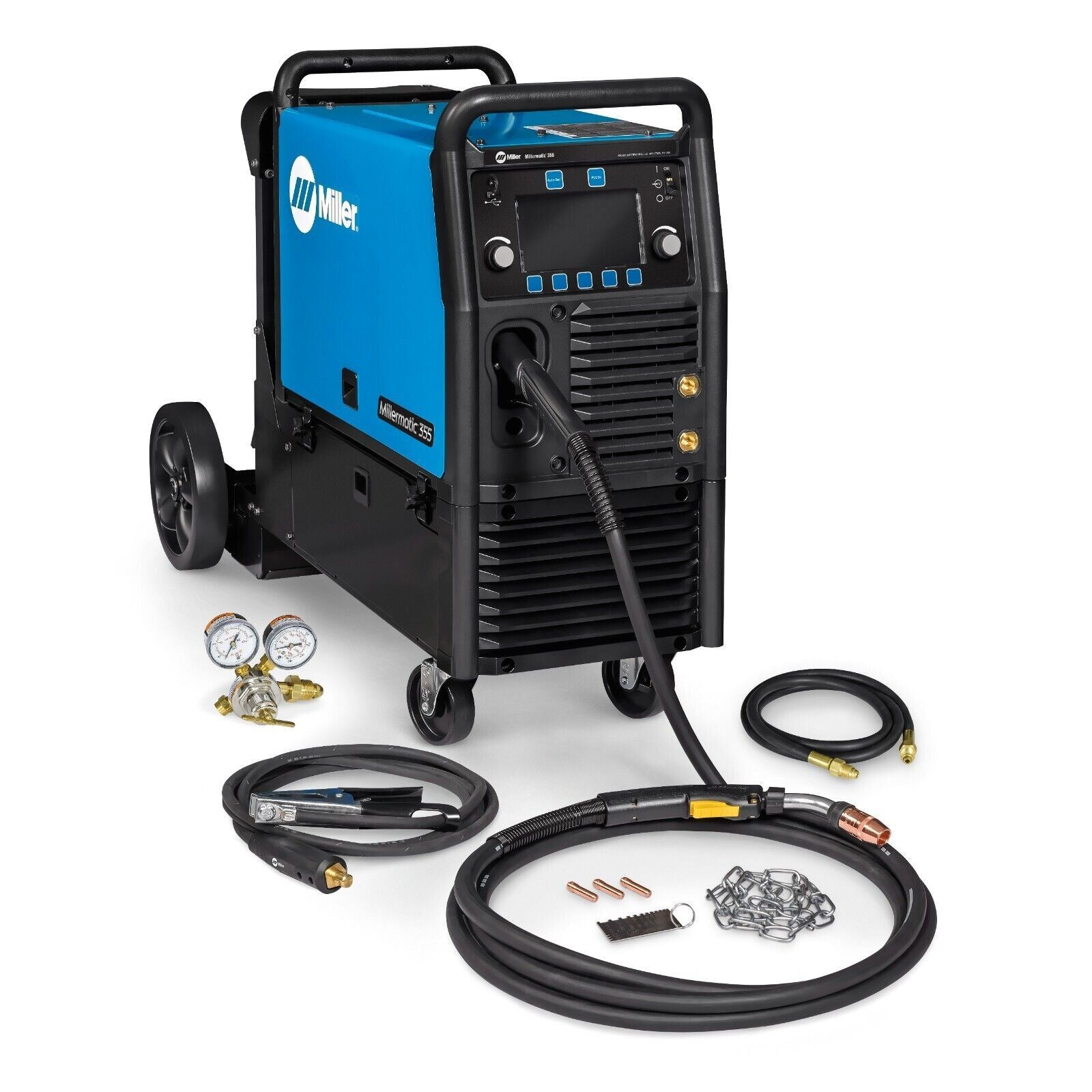 Miller Millermatic 355 MIG / Pulsed MIG Welder 208/240/460/575V - Pkg 951926 - Atlas Welding Supply