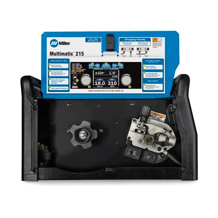 Miller Multimatic 215 Multiprocess Welder With Single Cylinder Cart 951000001 - Atlas Welding Supply