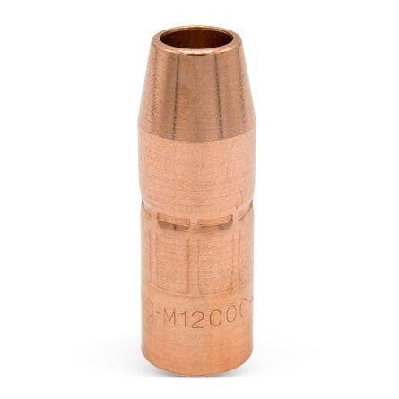 Miller NS - M1200C Flush Nozzle Copper Thread - On 1/2" Orifice MDX - 100 Mig Guns - Atlas Welding Supply