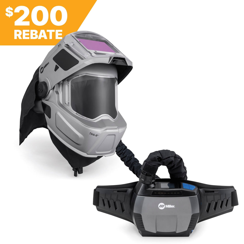 Miller PAPR II with T94i - R XL Helmet - 292755 - Atlas Welding Supply