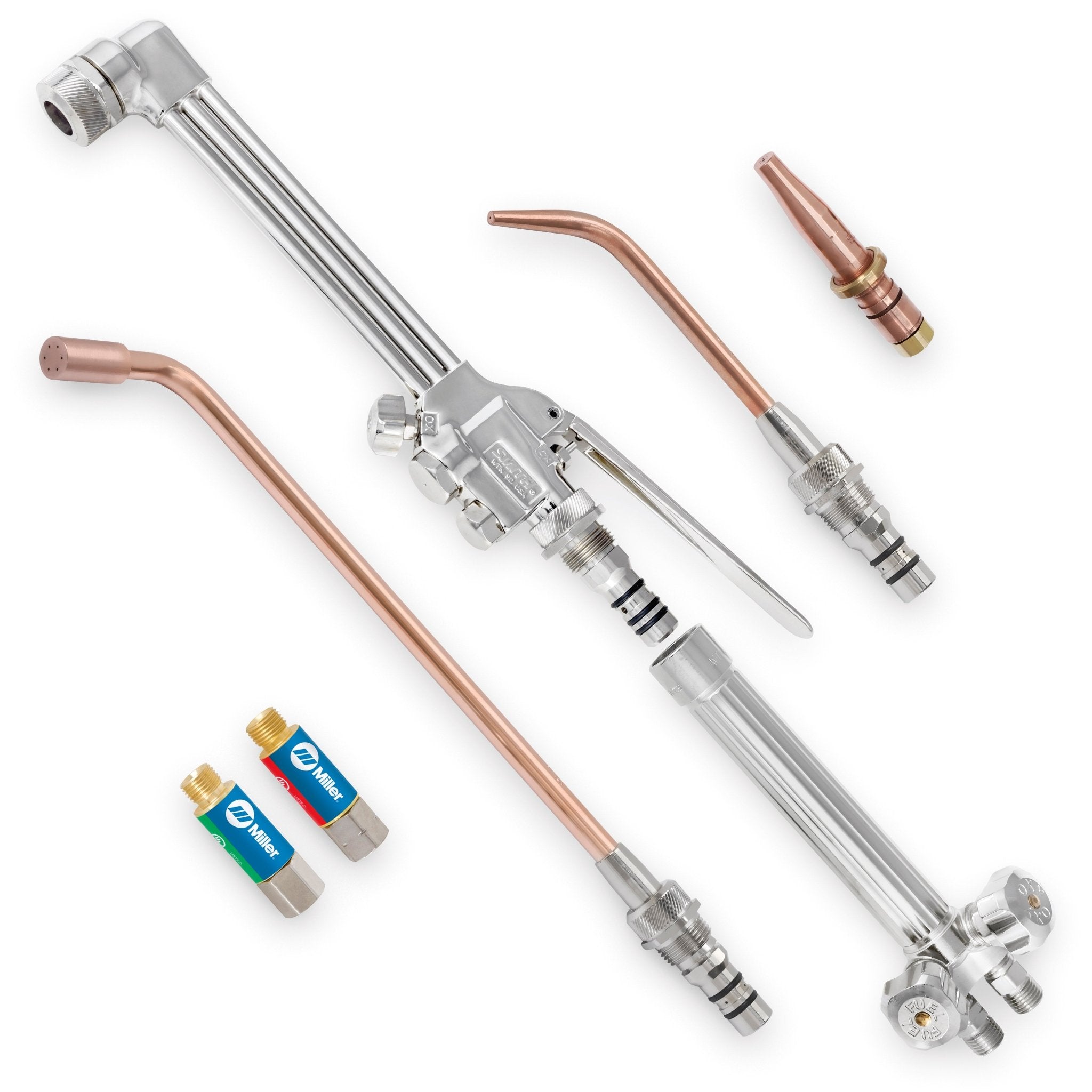Miller Smith 16206 Heavy Duty Acetylene Combination Torch Kit - Atlas Welding Supply
