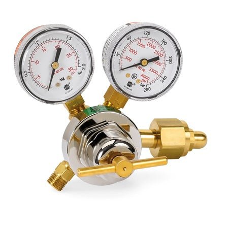 Miller Smith MD Oxygen regulator, 0 - 20 PSIG (30 - 20 - 540) - Atlas Welding Supply