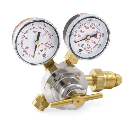 Miller | Smith MD Single Stage Series 30 Inert Gas Regulator 30 - 150 - 580 - Atlas Welding Supply
