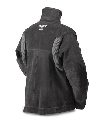 Miller Split Leather Welding Jacket 273212 - Atlas Welding Supply