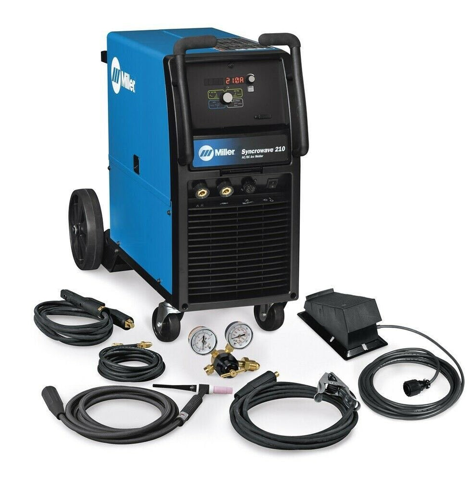 Miller Syncrowave 210 Tig & Stick Welder 907596 - Atlas Welding Supply