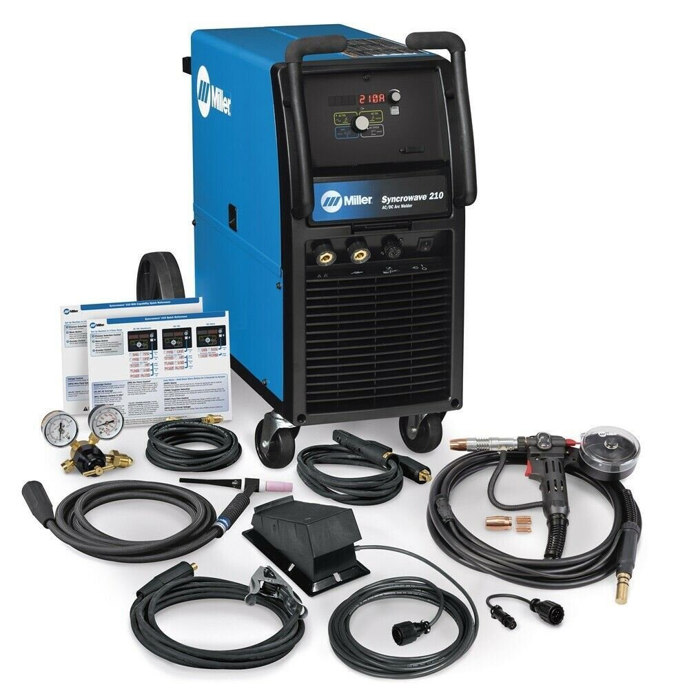 Miller Syncrowave 210 Welder AUTO - LINE 120 - 240 TIG/MIG PKG 951684 - Atlas Welding Supply