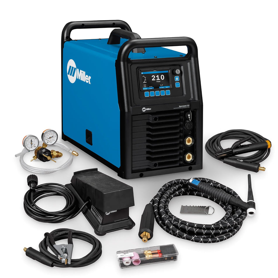 Miller Syncrowave 212 Air Cooled Package 907911 - Atlas Welding Supply