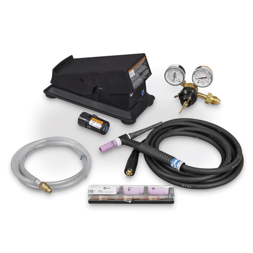 Miller TIG Contractor Kit For Multimatic 215 PRO (150 A, with RFCS - 14 HD) Wireless Control - Atlas Welding Supply