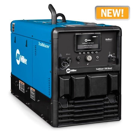 Miller Trailblazer 330 Diesel (Kubota) w/Excel & Battery Charge Asist 907849003 - Atlas Welding Supply