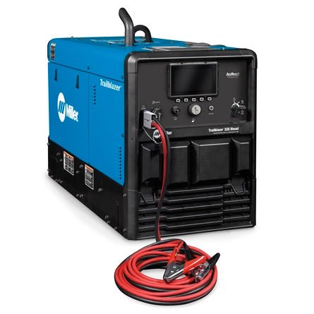 Miller Trailblazer 330 Diesel (Kubota) w/Excel & Battery Charge Asist 907849003 - Atlas Welding Supply