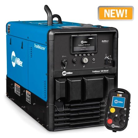 Miller Trailblazer 330 Diesel (Kubota) w/Excel Power & W I C 907849002 - Atlas Welding Supply