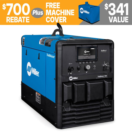 Miller Trailblazer 330 Welder (Kohler) w/Excel Power 907831001 - Atlas Welding Supply