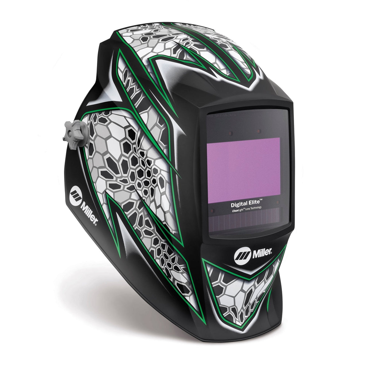 Miller Welding Helmet Digital Elite Raptor Clear Light 2.0 289768 - Atlas Welding Supply