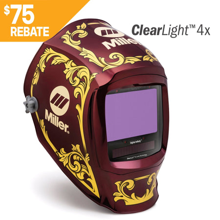Miller Welding Helmet Digital Infinity, Imperial ClearLight 4x 296784 - Atlas Welding Supply
