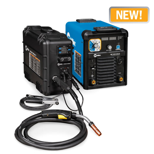Miller XMT 400 ArcReach Tweco SuitCase 12 Bernard BTB 300 A Gun Pkg 951000113 - Atlas Welding Supply