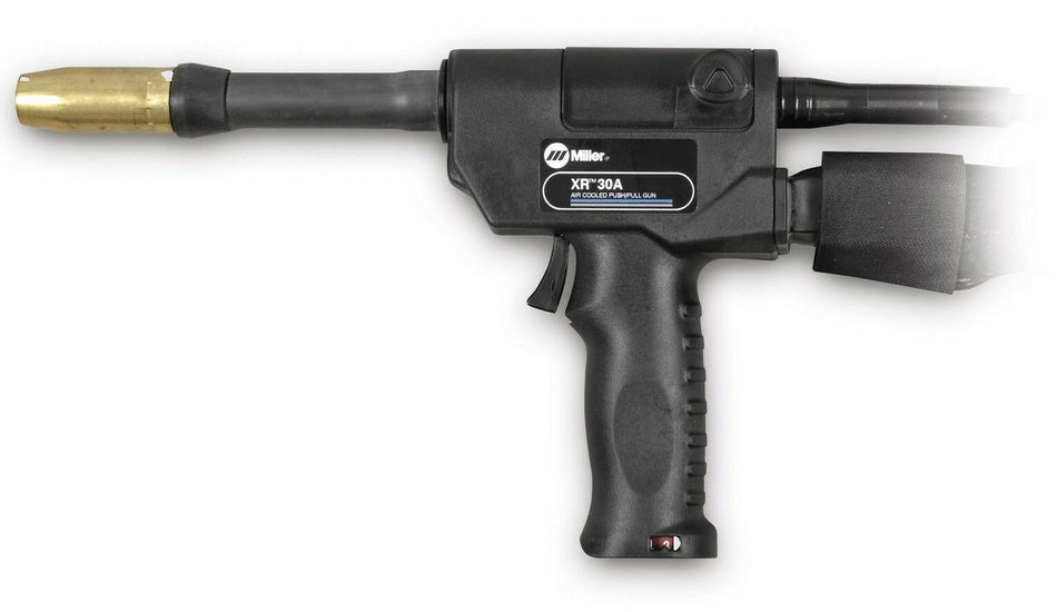 Miller XR - Pistol Push - Pull Mig SpoolGun 30ft Air Cooled WQuick Disconnect 198128 - Atlas Welding Supply