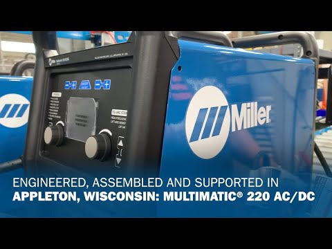 Miller Multimatic 220 AC/DC Welder w/Dual Cyl Cart 951000070 – Atlas ...