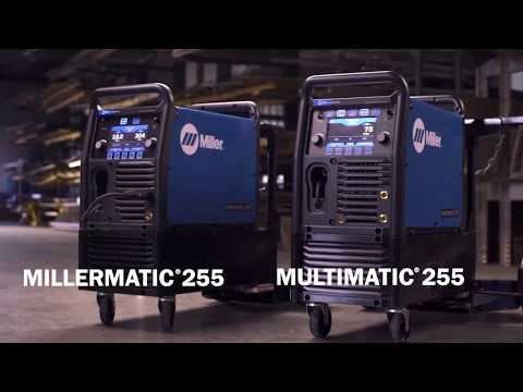 Miller Millermatic 255 MIG/Pulsed MIG Welder W/ cart 951766