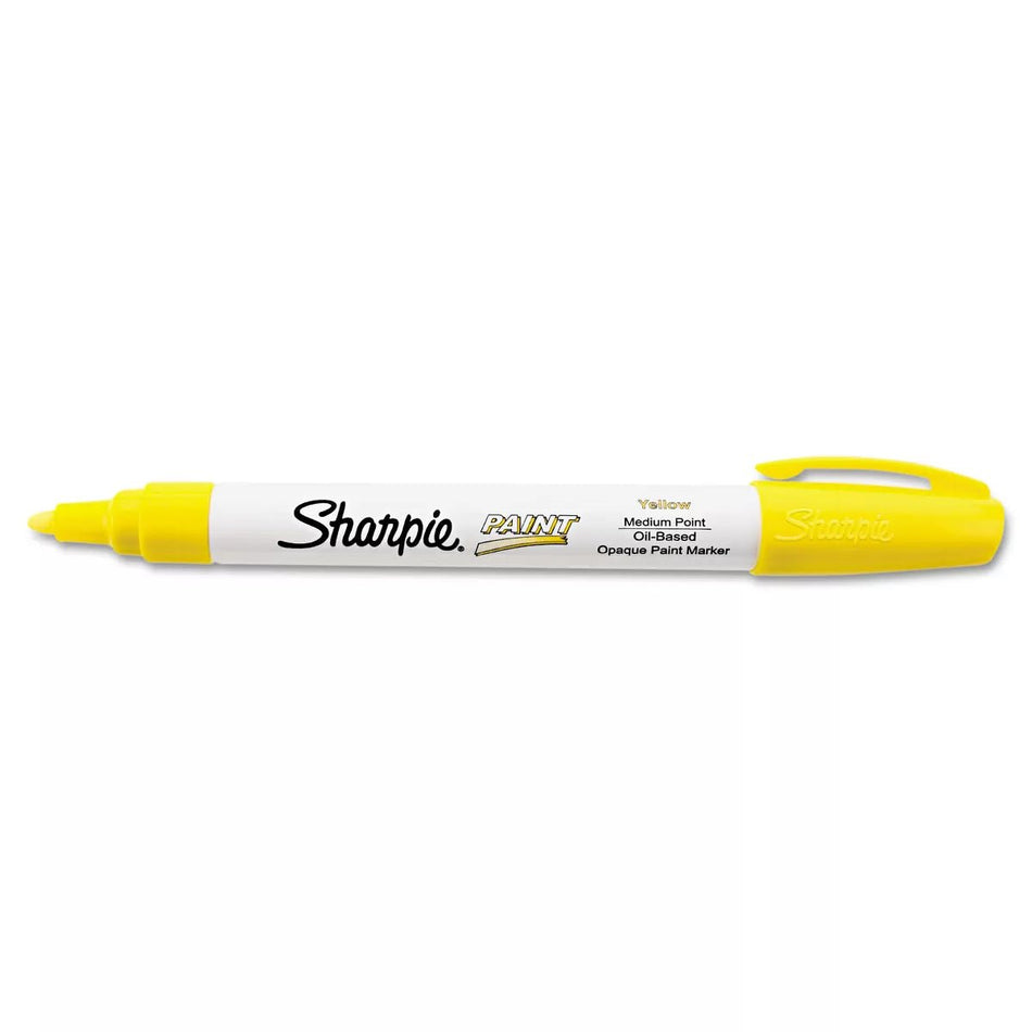 Sharpie Paint Marker Medium Point Yellow - Atlas Welding Supply