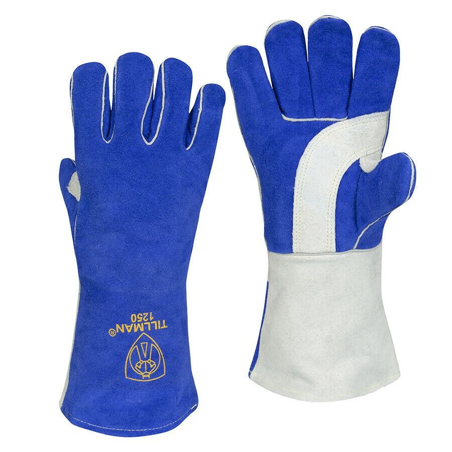 Tillman 1250XL Stick Welding Glove Premium Side Split Cowhide - Atlas Welding Supply