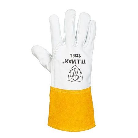 Tillman 1328XL TIG Welding Gloves Top Grain Goatskin 4" Cuff XL - Atlas Welding Supply