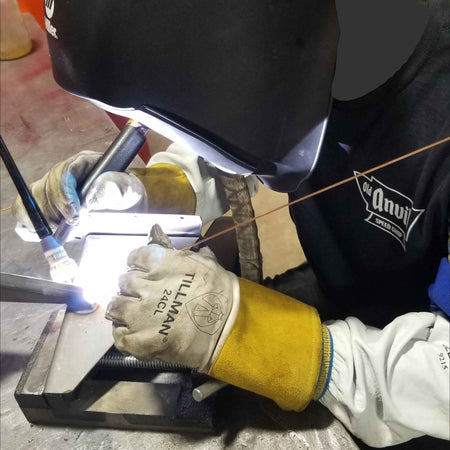 Tillman 24CL Top Grain Kidskin TIG Welding Gloves L - Atlas Welding Supply
