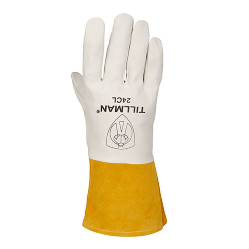 Tillman 24CL Top Grain Kidskin TIG Welding Gloves L - Atlas Welding Supply
