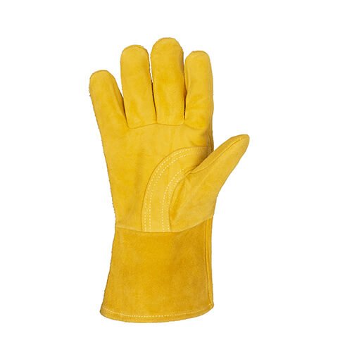Tillman 35L MIG Welding Gloves Top Grain Deerskin Foam Lined Thumb Strap Large - Atlas Welding Supply