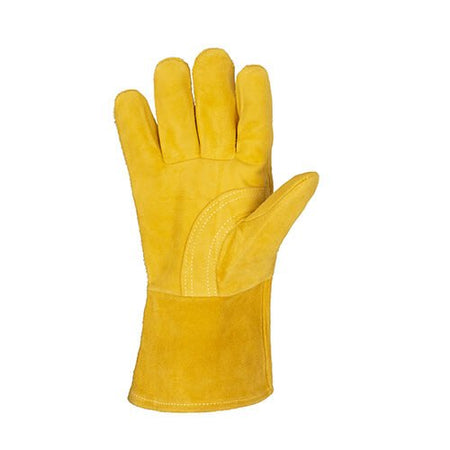 Tillman 35XL Deerskin Welding Gloves XL Foam Lined Back - Atlas Welding Supply